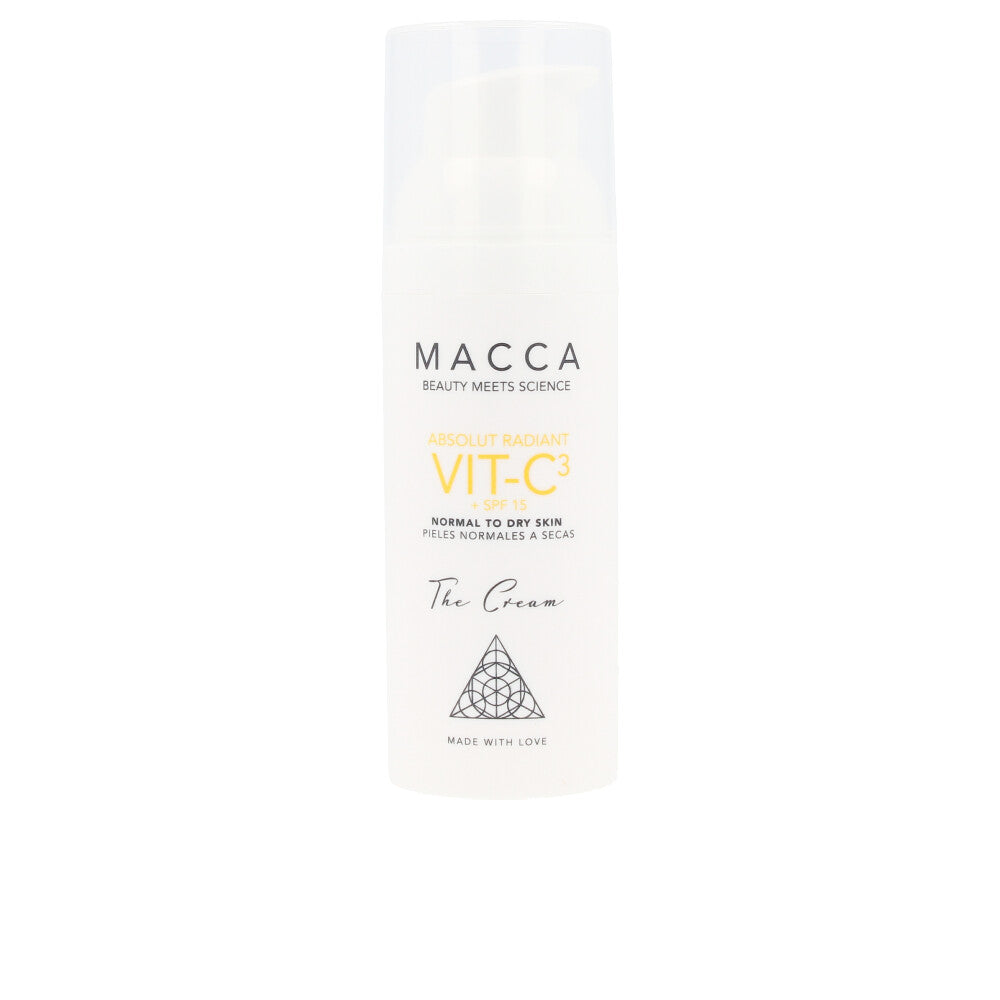 Macca Absolut Radiant Vit-C3 Cream Spf15 Normal To Dry Skin 50 Ml - Salevare.com