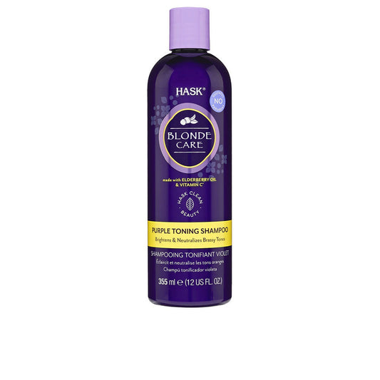 Hask Blonde Care Purple Toning Shampoo 355 Ml