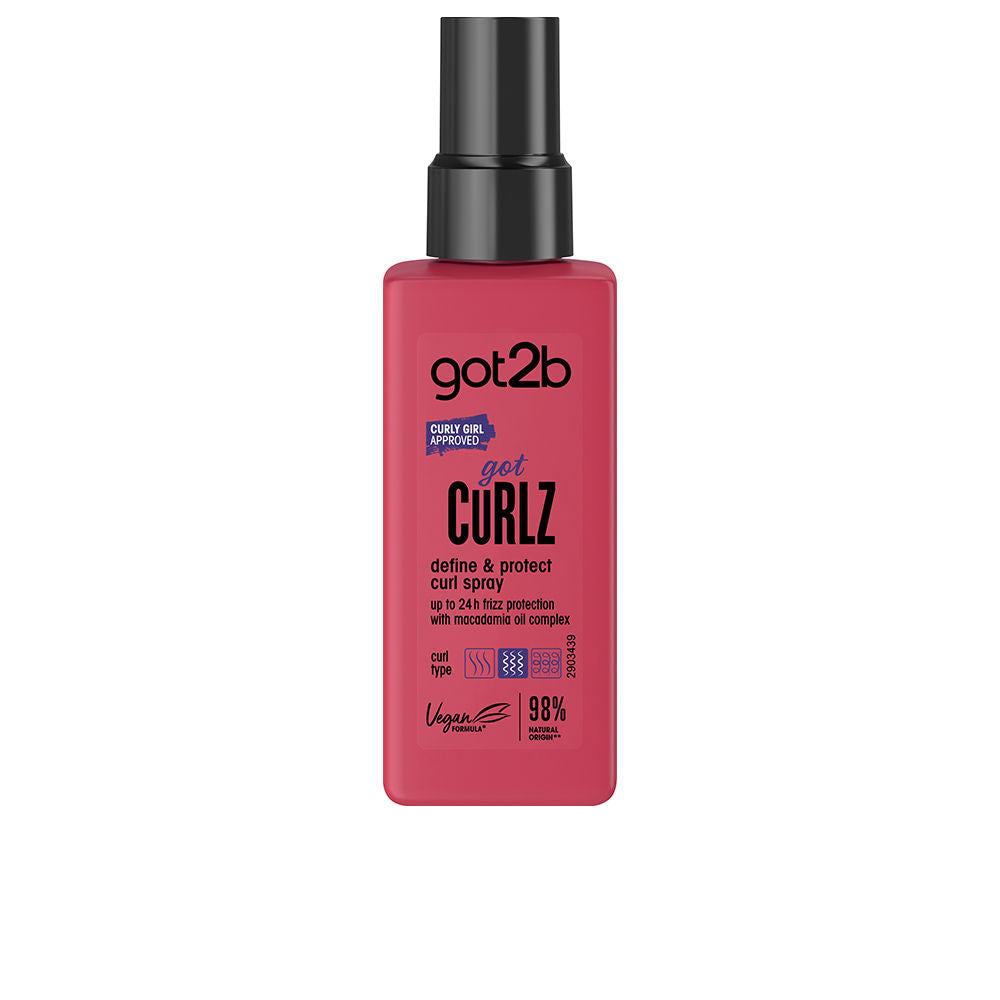 Schwarzkopf Mass Market Got2B Got Curlz Define &Amp; Protect Curl Spray 150 Ml