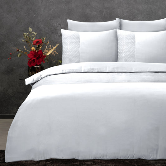 Duvet Cover Set Berlin White 200 x 220
