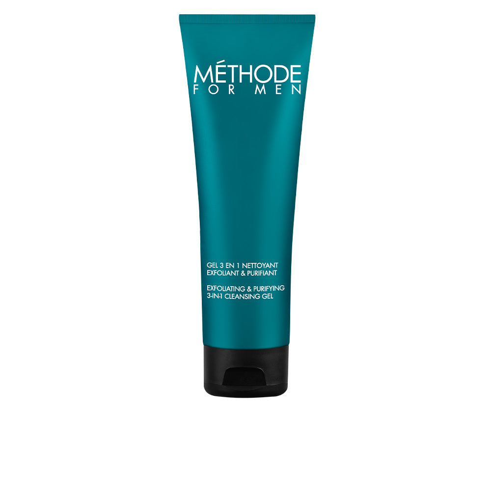 Méthode Jeanne Piaubert Méthode For Men Gel 3En1 Nettoyant Exfoliant&Purifiant 125 Ml - Salevare.com