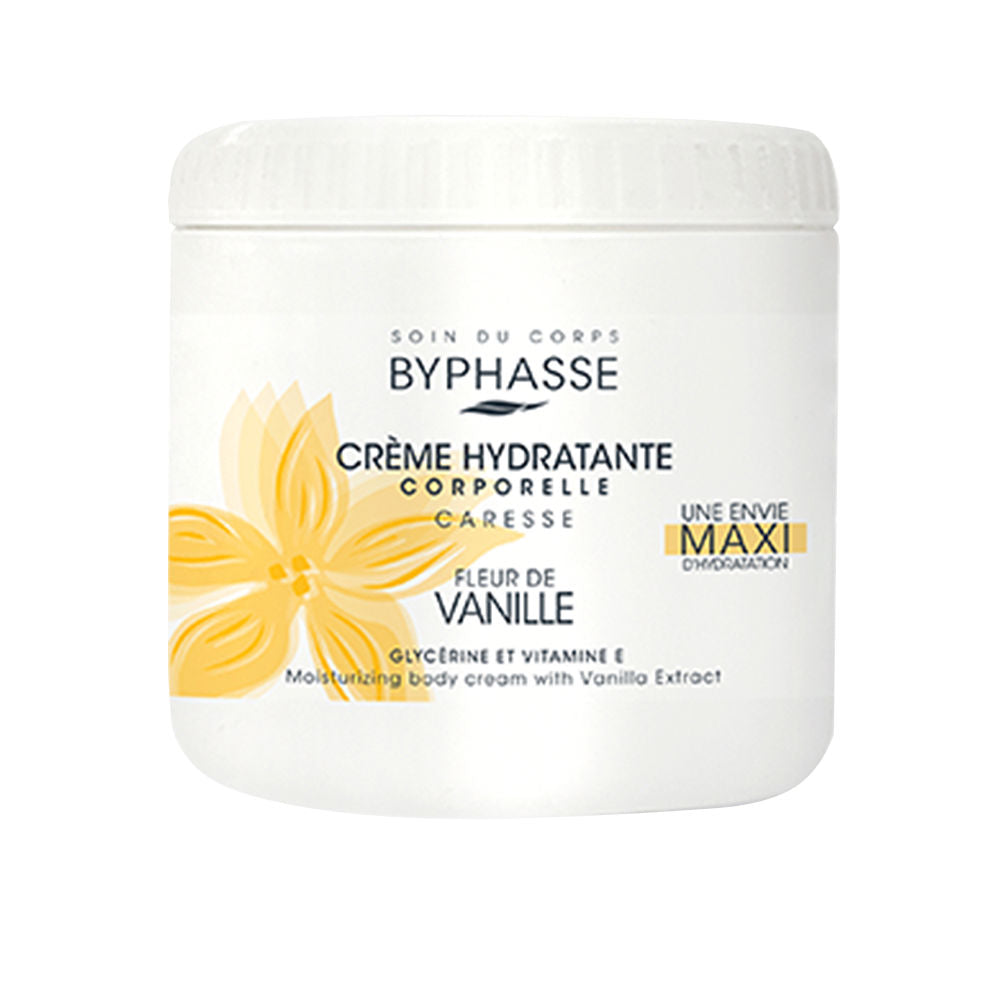 Byphasse Moisturizing Body Cream #Vanilla 500 Ml - Salevare.com