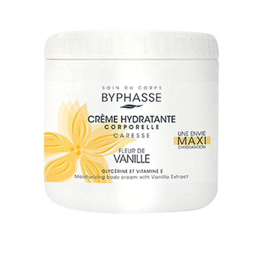 Byphasse Moisturizing Body Cream #Vanilla 500 Ml - Salevare.com