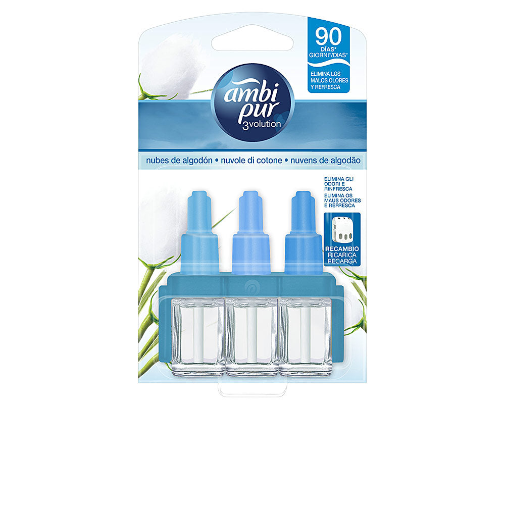 Ambi Pur 3Volution Air Freshener Refill #Cotton Clouds 20 Ml - Salevare.com