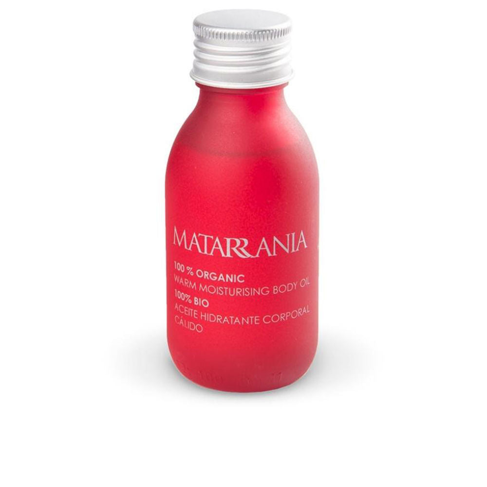 Matarrania 100% Organic Warm Moisturizing Body Oil 30 Ml - Salevare.com