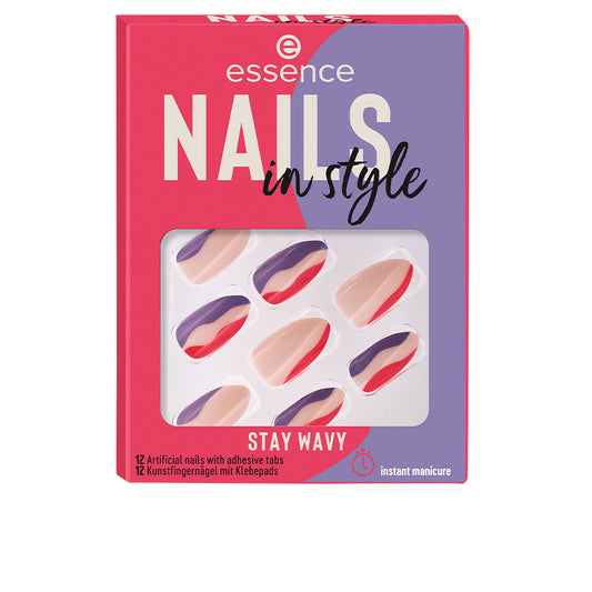 Essence Nails In Style Uñas Artificiales #Stay Wavy - Salevare.com