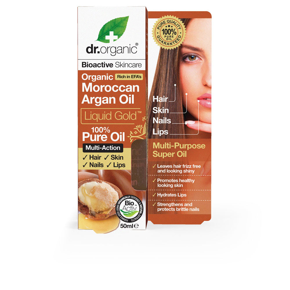 Dr. Organic Argán Aceite Puro 50 Ml - Salevare.com