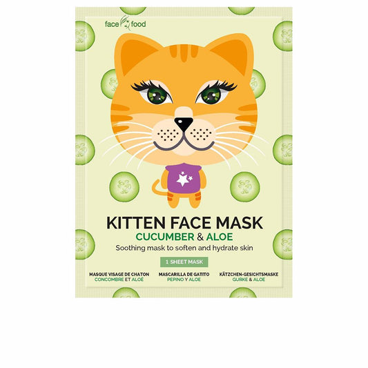 7Th Heaven Animal Kitten Face Mask 1 U - Salevare.com