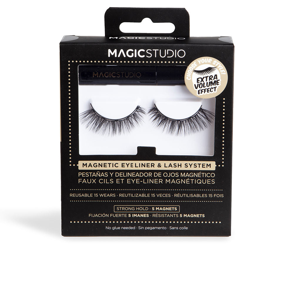 Magic Studio Magnetic Eyelashes &Amp; Lash System Extra Volume 2 U - Salevare.com