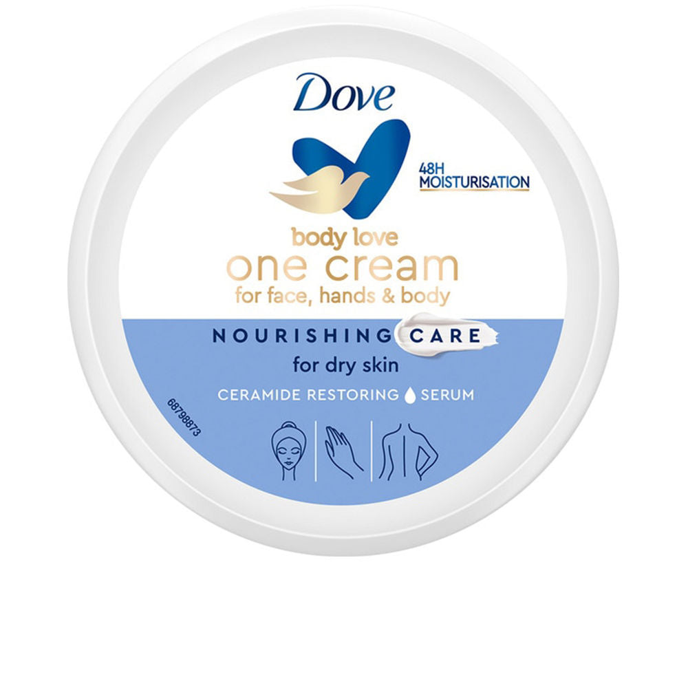 Dove Nourishing Cream Face Body And Hands Dry Skin 250 Ml - Salevare.com