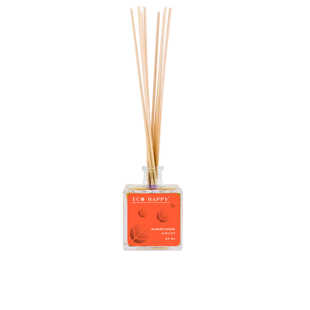 Eco Happy Apricot Mikado Air Freshener 95 Ml - Salevare.com