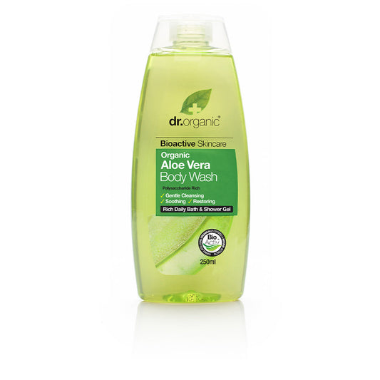 Dr. Organic Bioactive Organic Aloe Vera Body Wash 250 Ml - Salevare.com