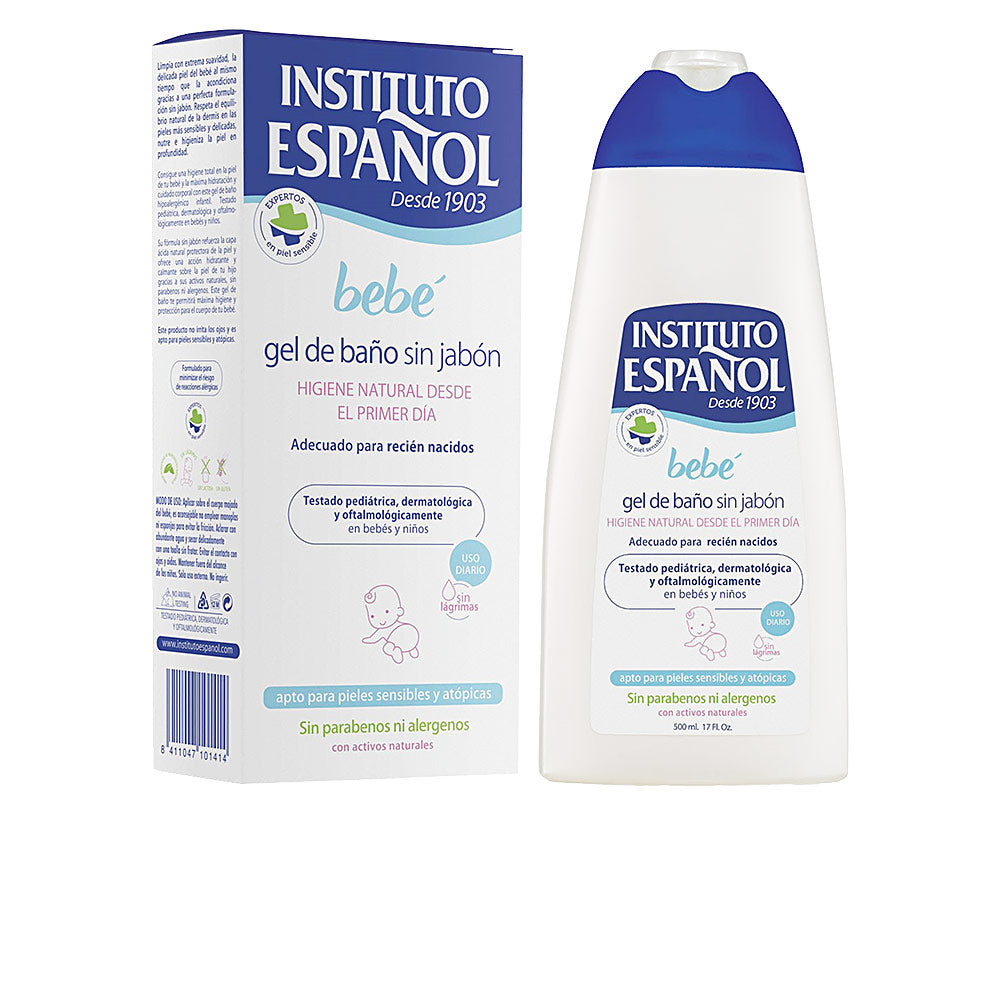 Instituto Español Bebe Soap-Free Shower Gel 500 Ml - Salevare.com
