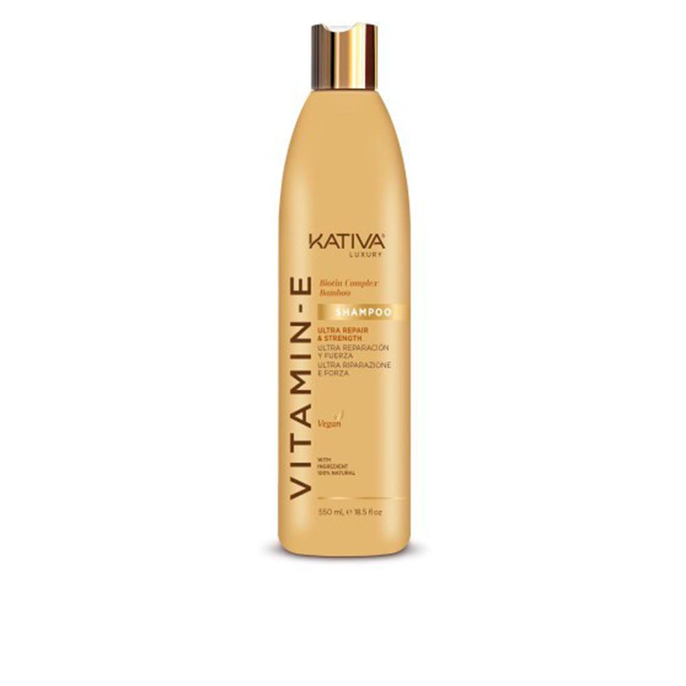 Kativa Vitamina E Biotina & Bamboo Shampoo 550 Ml