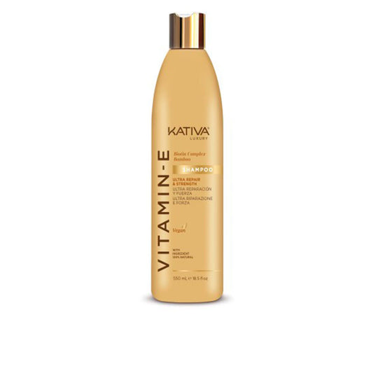 Kativa Vitamina E Biotina & Bamboo Shampoo 550 Ml