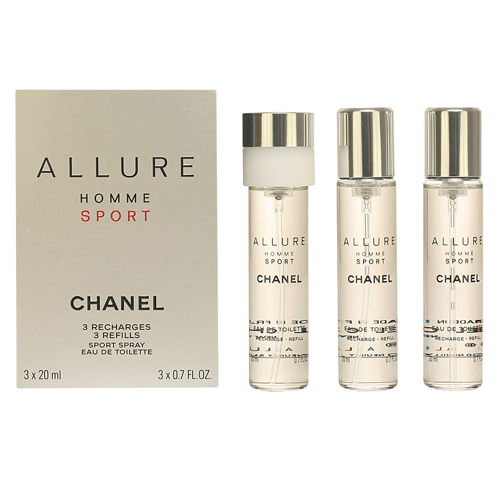 Chanel Allure Homme Sport Replacements 3 X 20 60 Ml - Salevare.com