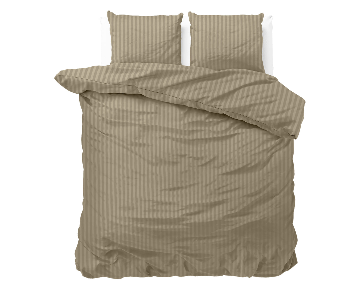 Duvet Cover Set Dallas Taupe 200 x 220