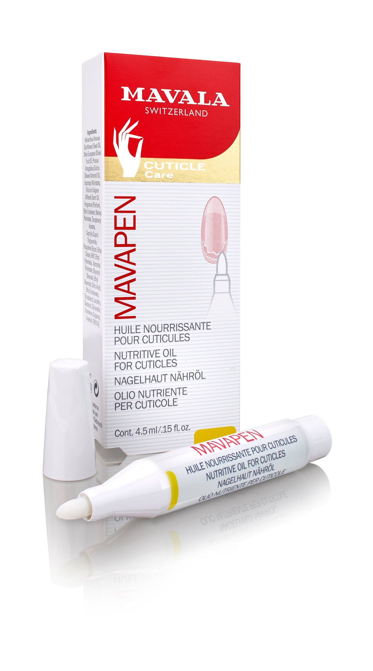 Mavala Mavapen Aceite Nutritivo Cutículas 4,5 Ml - Salevare.com