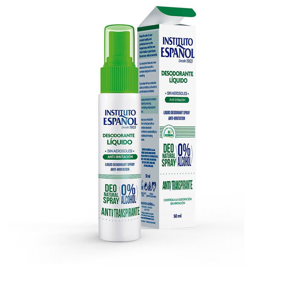 Instituto Español Anti Irritation Liquid Deodorant Spray 50 Ml - Salevare.com