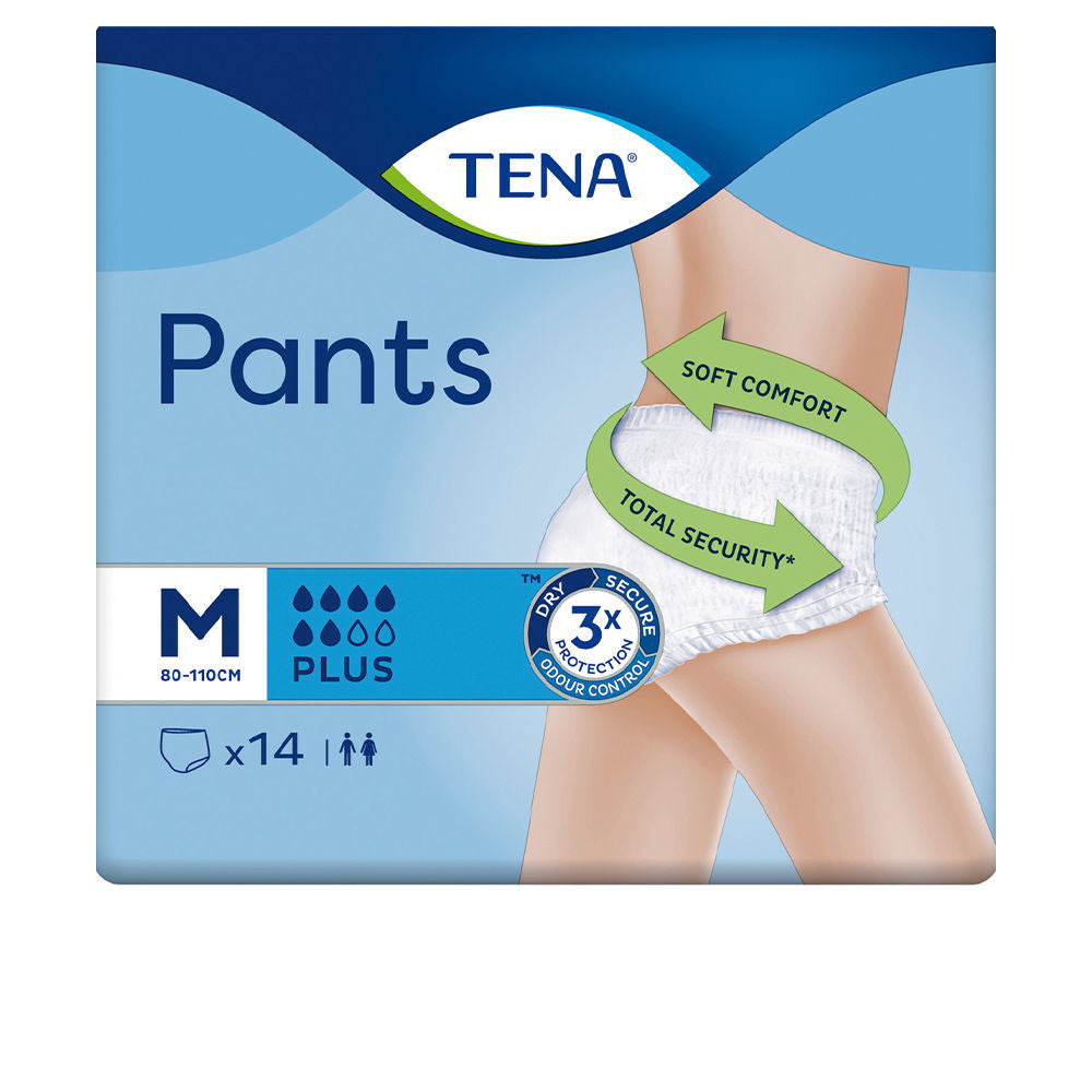 Tena Lady Pants Plus Medium Incontinence Briefs 14 U - Salevare.com