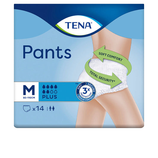 Tena Lady Pants Plus Medium Incontinence Briefs 14 U - Salevare.com