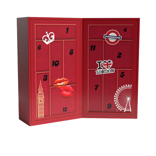 Rimmel London Advent Calendar 12 Pcs - Salevare.com