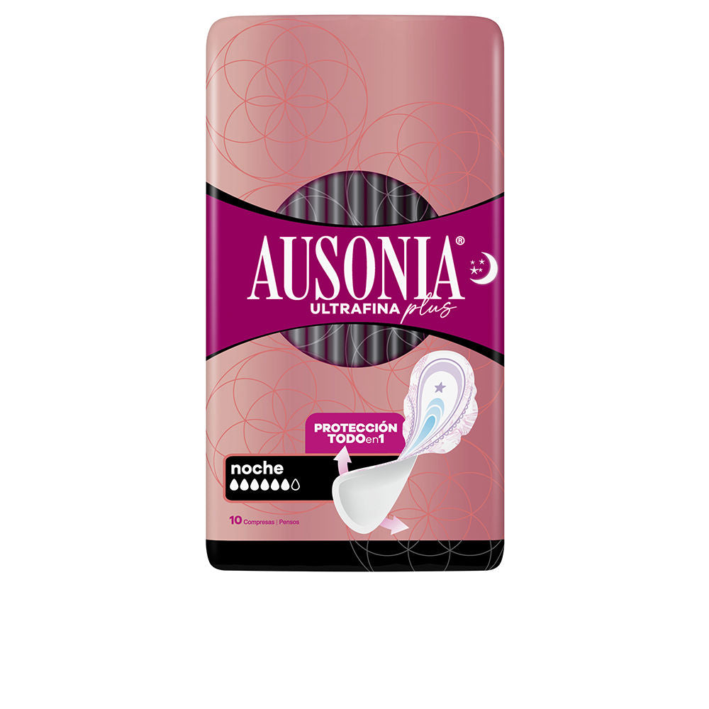 Ausonia Ausonia Ultrafina Plus Compresas Noche Alas 10 U - Salevare.com