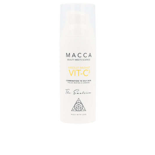 Macca Absolut Radiant Vit-C3 Emulsion Combination To Oily Skin 50 Ml - Salevare.com