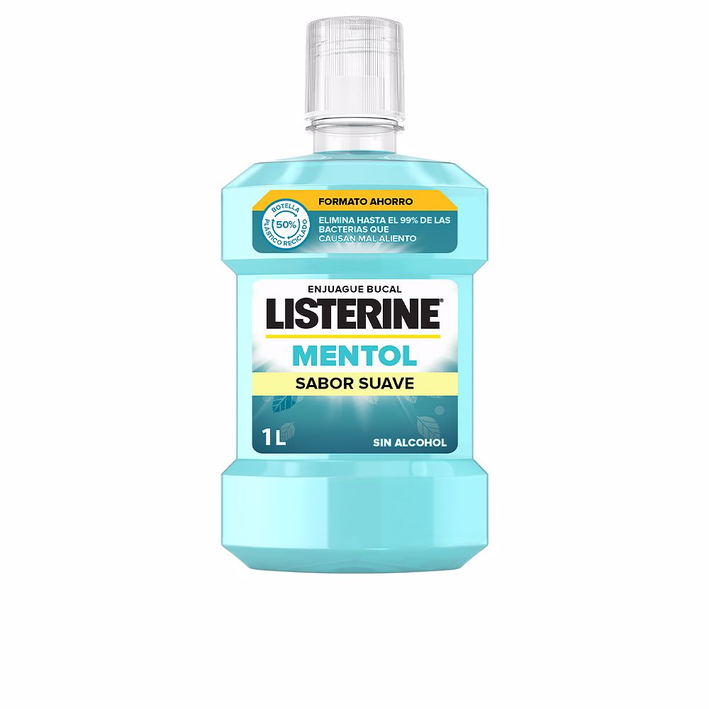Listerine Mild Menthol 0% Alcohol Mouthwash 1000 Ml - Salevare.com