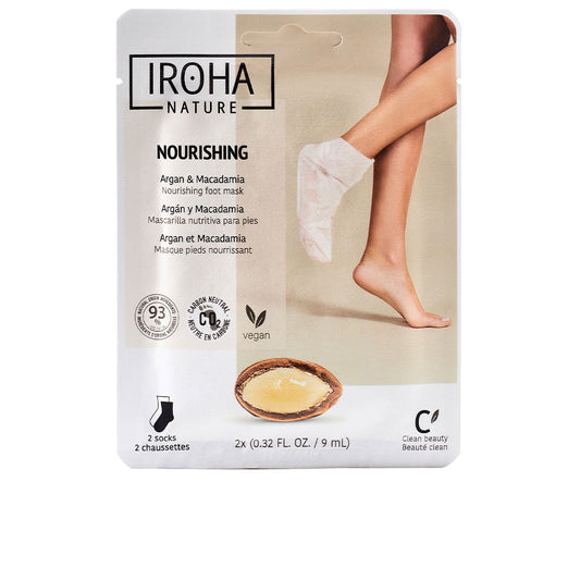 Iroha Argan & Macadamia Nourishing Socks 1 U - Salevare.com