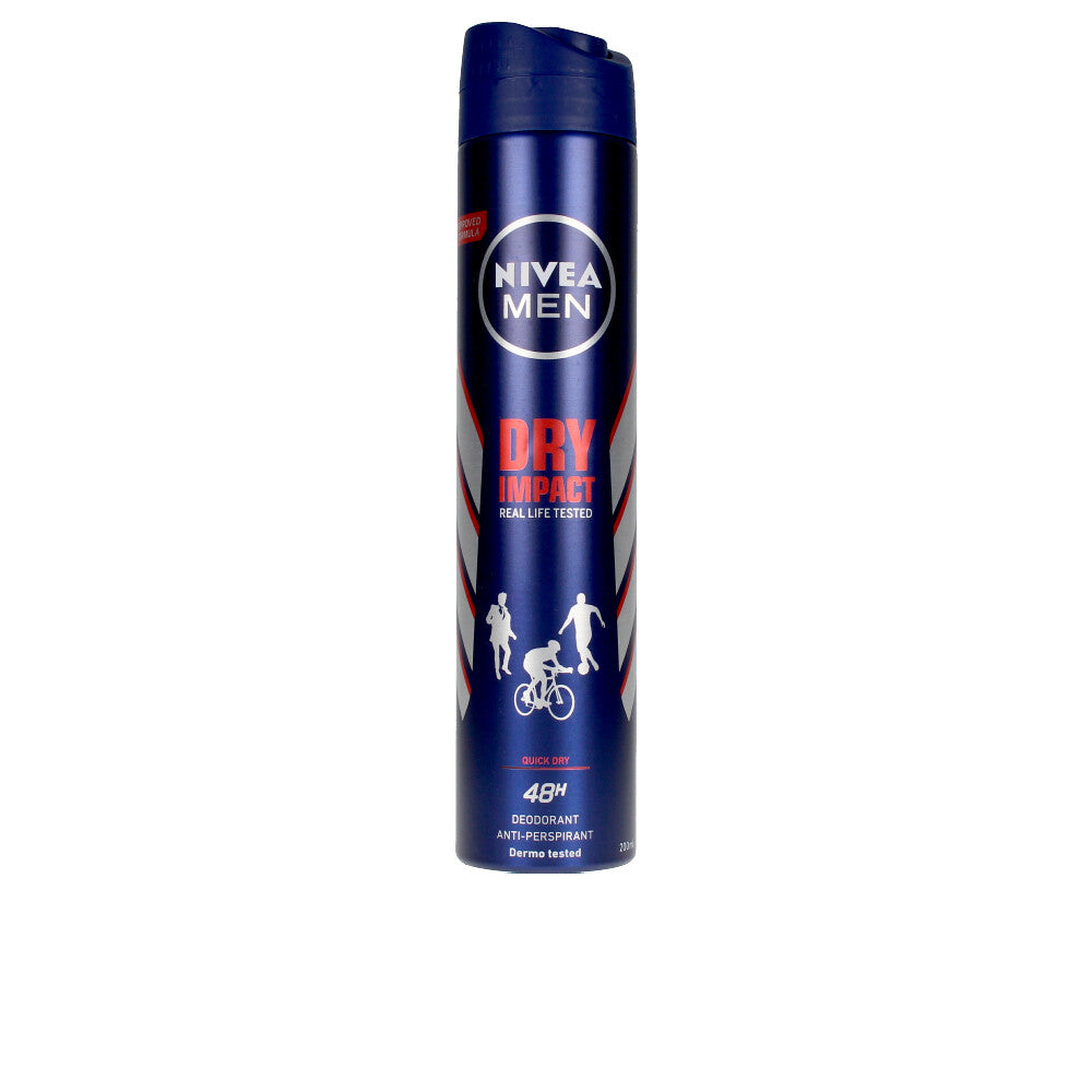 Nivea Men Dry Impact Deodorant Spray 200 Ml - Salevare.com