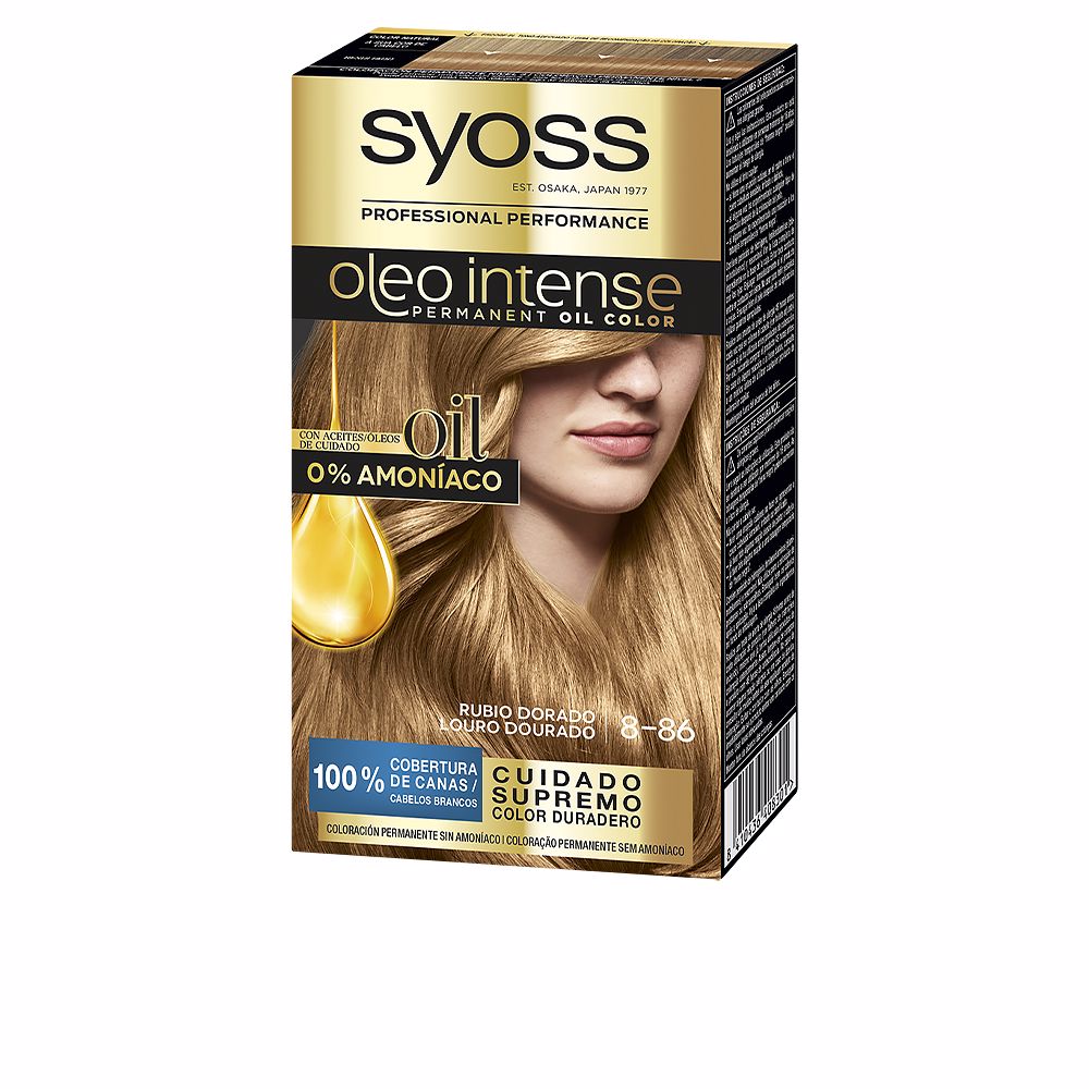 Syoss Oleo Intense Ammonia-Free Hair Color #8.86-Golden Blonde 5 U