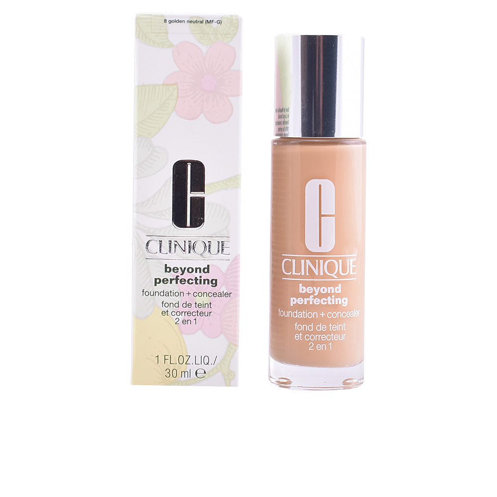 Clinique Beyond Perfecting Foundation + Concealer #8-Golden Neutral - Salevare.com