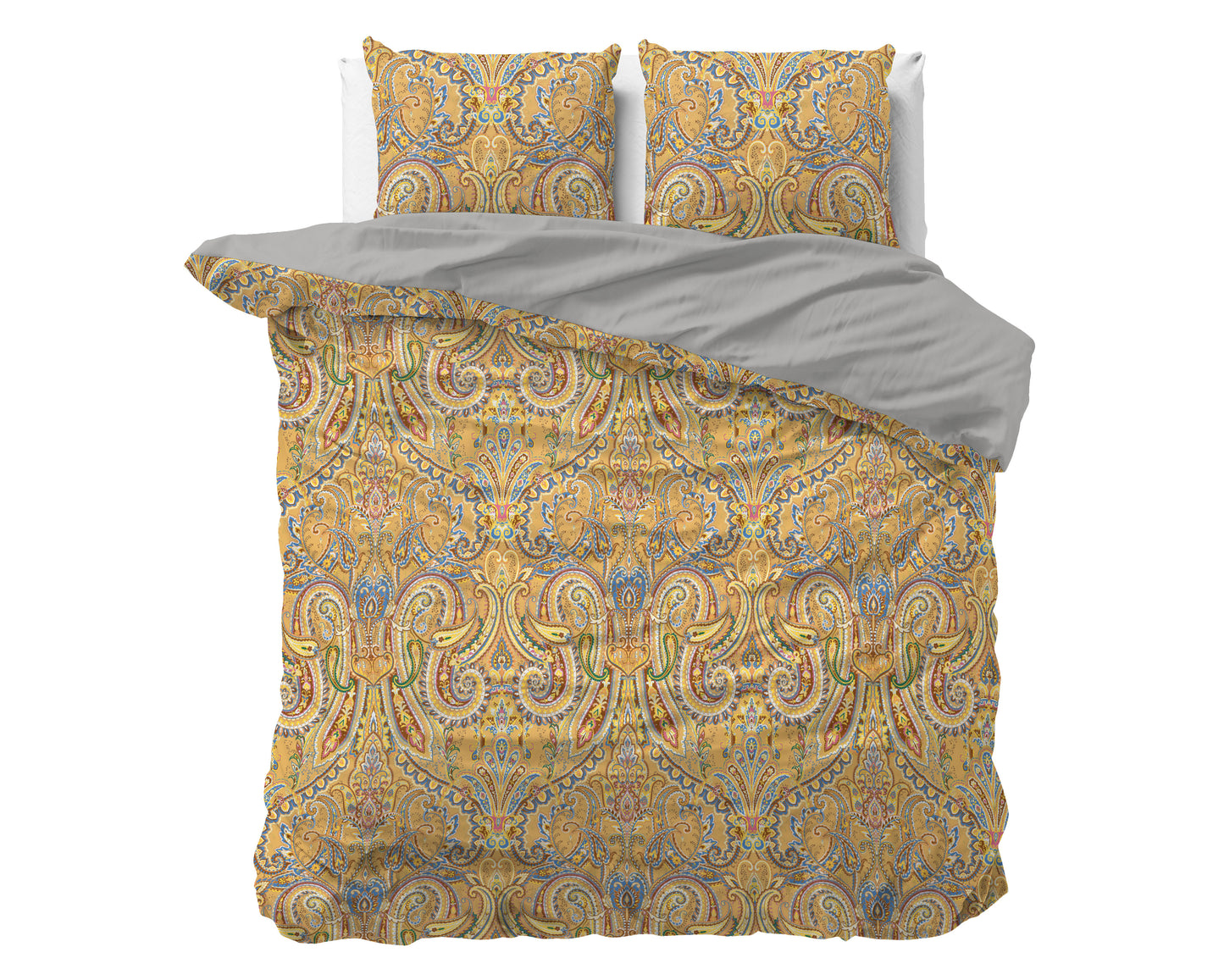 Duvet Cover Set Emeline Gold 240 x 200/220