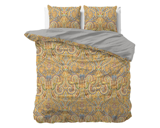 Duvet Cover Set Emeline Gold 240 x 200/220