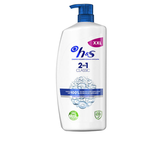 Head & Shoulders H&Amp;S Classic 2-In-1 Anti-Dandruff Shampoo And Conditioner 1000 Ml Dispenser