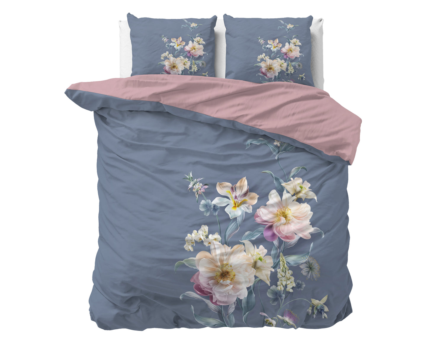 Duvet Cover Set Gigi Blue 240 x 200/220