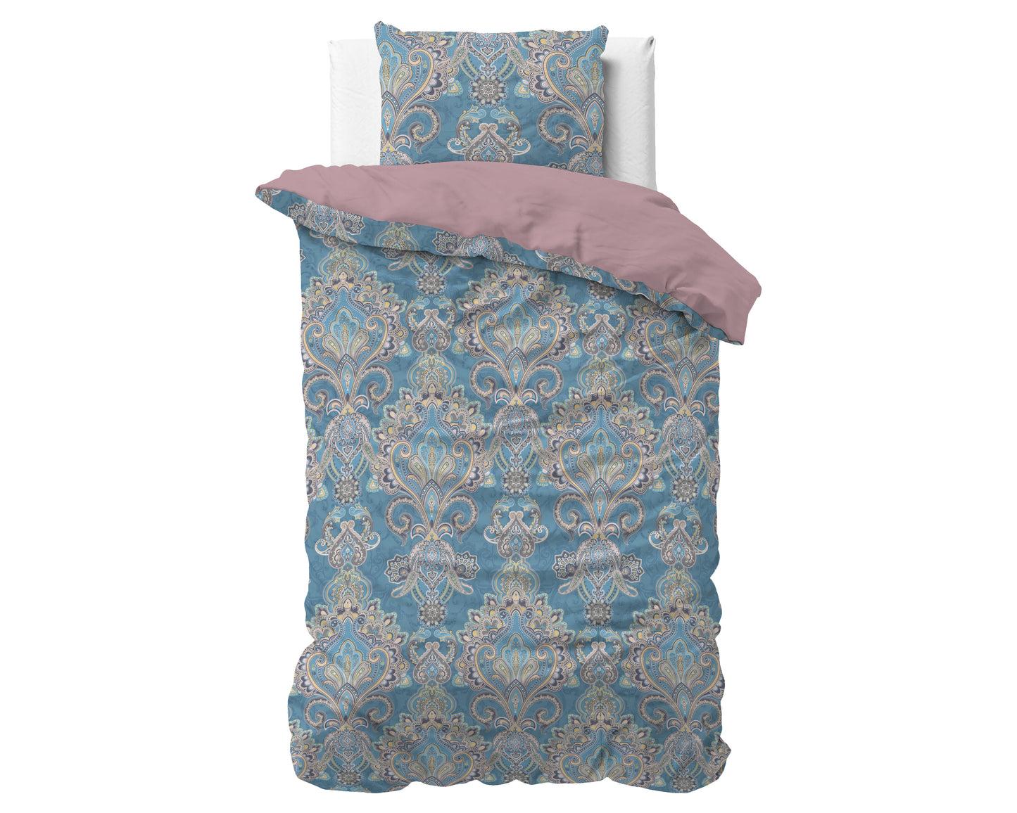 Duvet Cover Set Giselle Blue 140 x 200/220