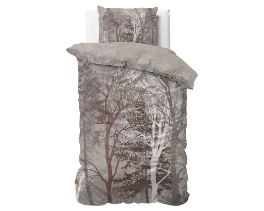 Duvet Cover Set Indre Gray 140 x 200/220