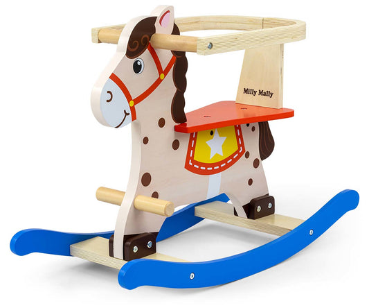 Lucky 12 Horse - Blue/Red