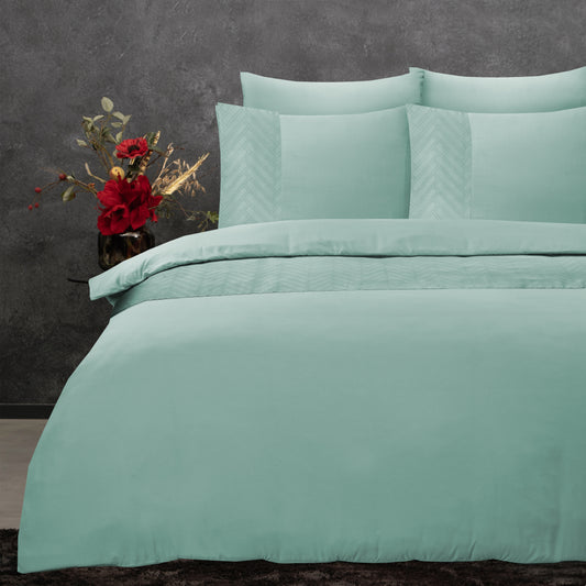 Duvet Cover Set Valencia Mint green 200 x 220