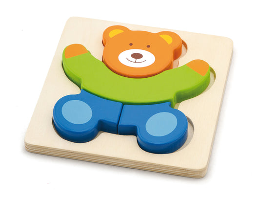 Viga 50169 Handy Block Puzzle - Bear
