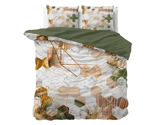 Duvet Cover Set Zaza White 140 x 200/220